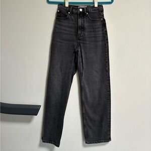 Everlane Way High Jean Organic Cotton Black 23